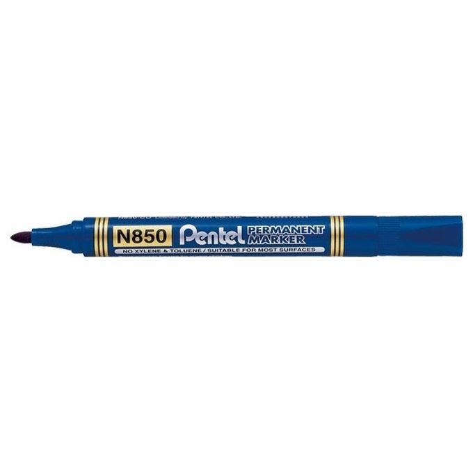 Pentel Confezione 12 marcat perm Pconica blu Amiko