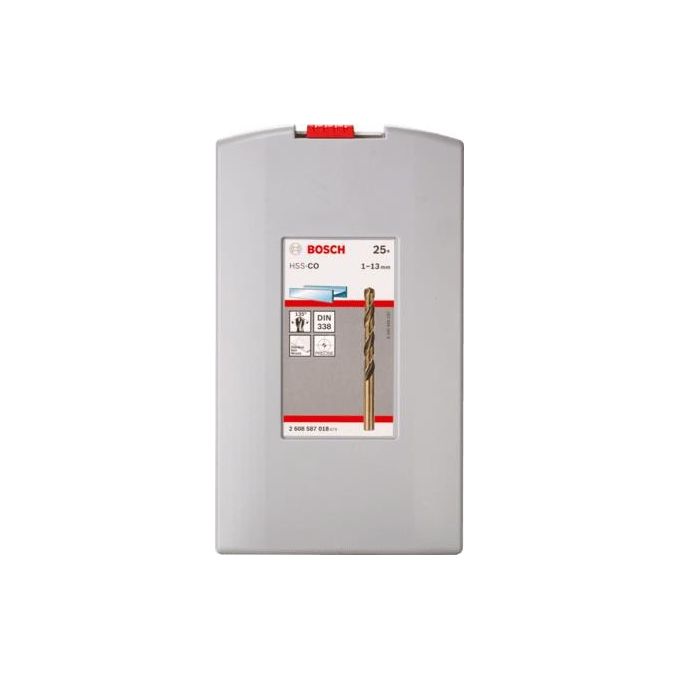 Bosch Set Punte Per Metallo Con Custodia 25 Pz.