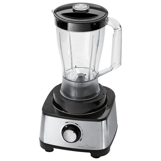 ProfiCook PC-KM 1063 Robot da Cucina 1,75 Litri Nero-Acciaio Inossidabile 1200W