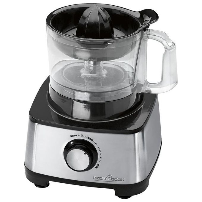 ProfiCook PC-KM 1063 Robot da Cucina 1,75 Litri Nero-Acciaio Inossidabile 1200W