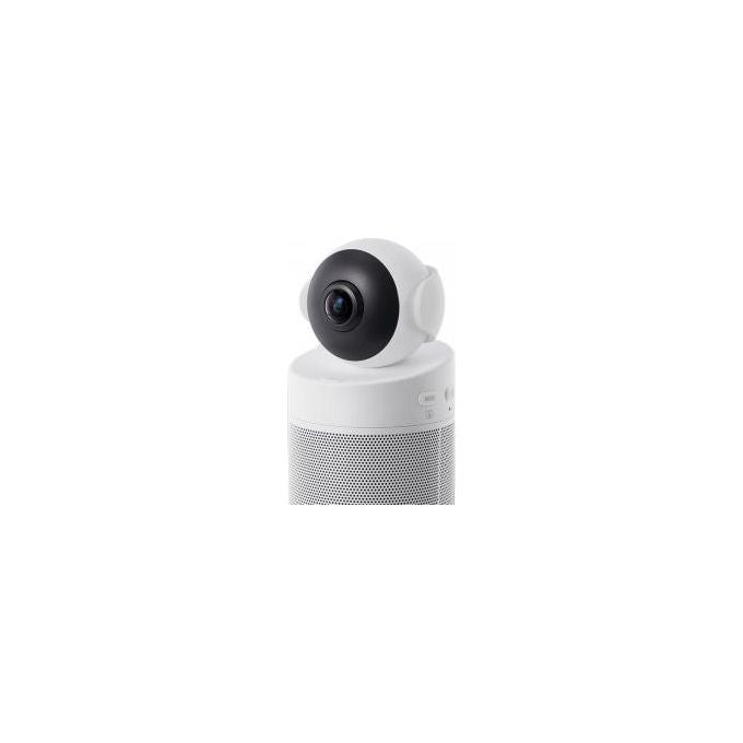 KanDao MEETING S Meeting S Sistema di Videoconferenza di Gruppo per 5 Persone 180° Full HD 1080p con 8 Microfoni e Altoparlante Hi-Fi Telecomando Ethernet LAN Wi-Fi colore Bianco