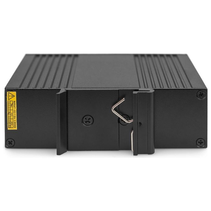 Digitus DN-651140 Splitter PoE Gigabit Ethernet Industriale 60W 10-100-1000 Mbit-s IEEE802.3bt 12V 4,25A colore Nero