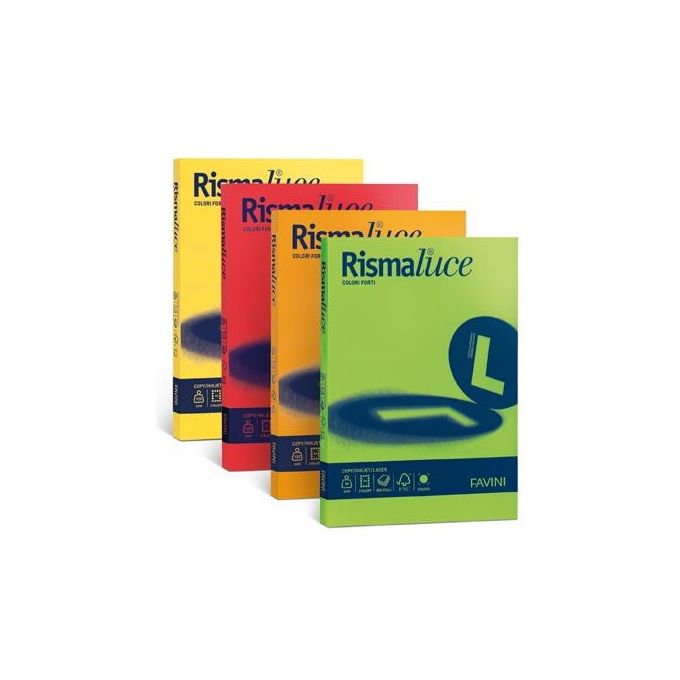 Cartotecnica Favini Rismaluce A4 200gr Pistacchio 125 Fogli