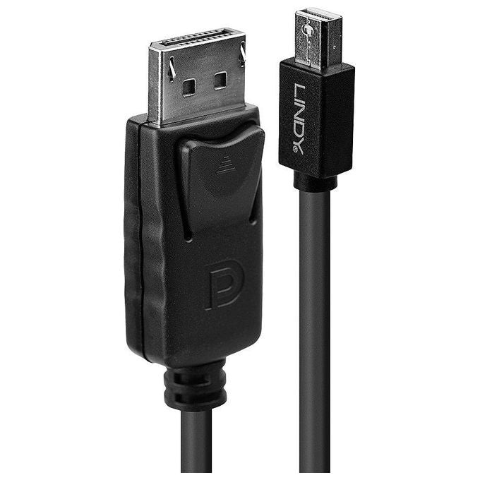 Lindy Cavo Mini DisplayPort a DisplayPort Nero 2mt