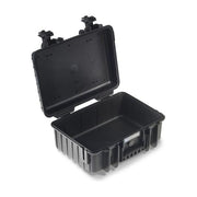 BandW 4000-B Type 4000 Custodia Hard Case Impermeabile IP67 Antipolvere Valvola di Compensazione Pressione Impilabile Garanzia 30 Anni colore Nero