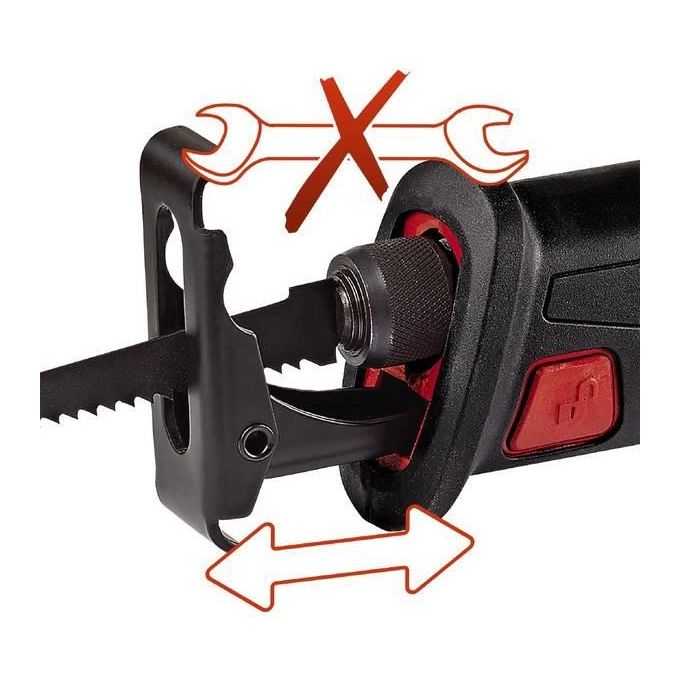 Einhell 4326300 Power X-Change Sega Universale a Batteria 18V 2600 rpm Senza Batteria e Caricabatteria colore Nero