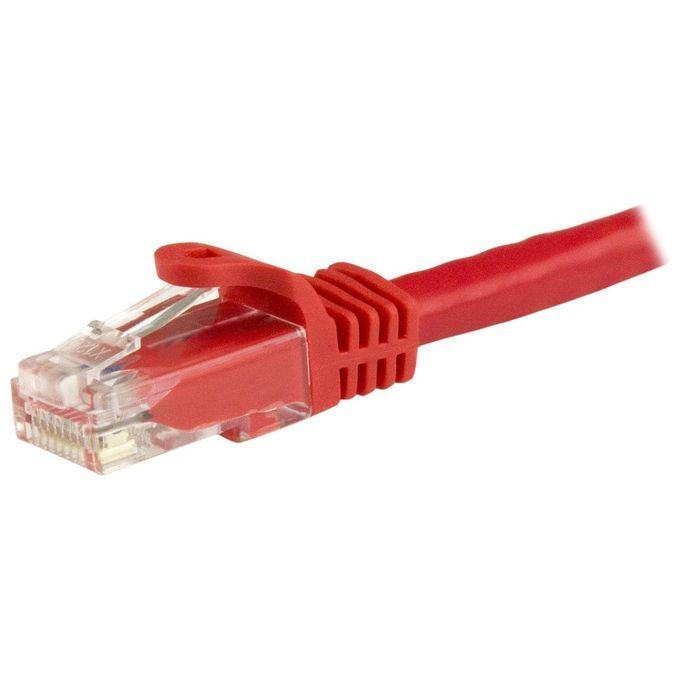 StarTech Cable Cavo Patch Utp Cat6 Rj45 Antigroviglio 1mt Rosso