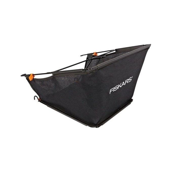 Fiskars 113883 StaySharp Max Raccoglierba per Tosaerba 18 l 55 cm Poliestere UV colore Nero
