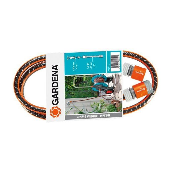 Gardena Connection Set Comfort FLEX 1-2 Adattatore per Tubo Flessibile per Collegamento del Portagomma