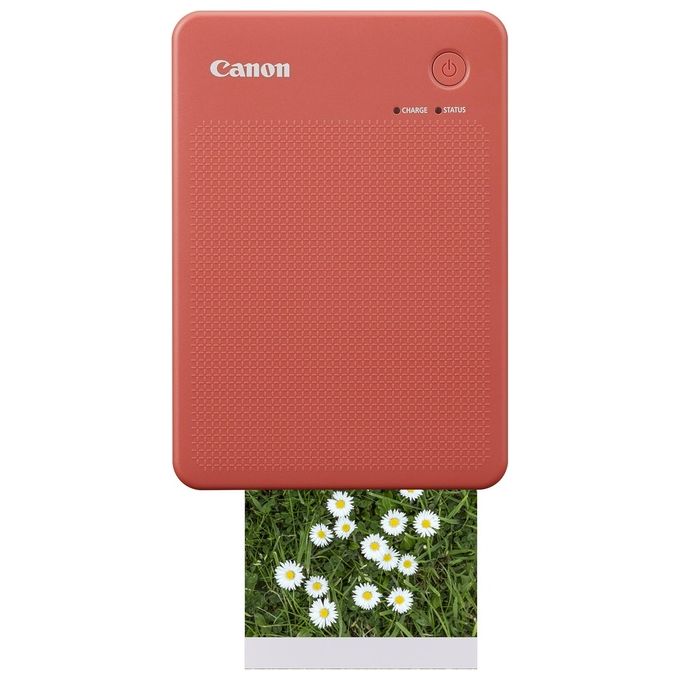 Canon QX20-RD SELPHY QX20 Stampante Fotografica Portatile Sublimazione Wi-Fi 2 formati USB-C colore Rosso