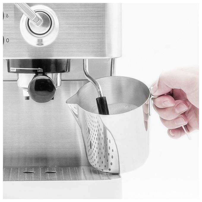 Gastroback Design Espresso Plus Macchina per Caffe' Espresso 1,5Lt Argento