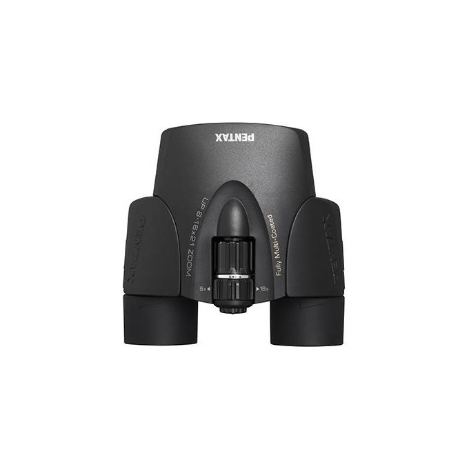 Pentax UP 8-16X21 Binocolo Zoom 8-16x21 mm con Ottiche Multistrato e Prisma Porro colore Nero