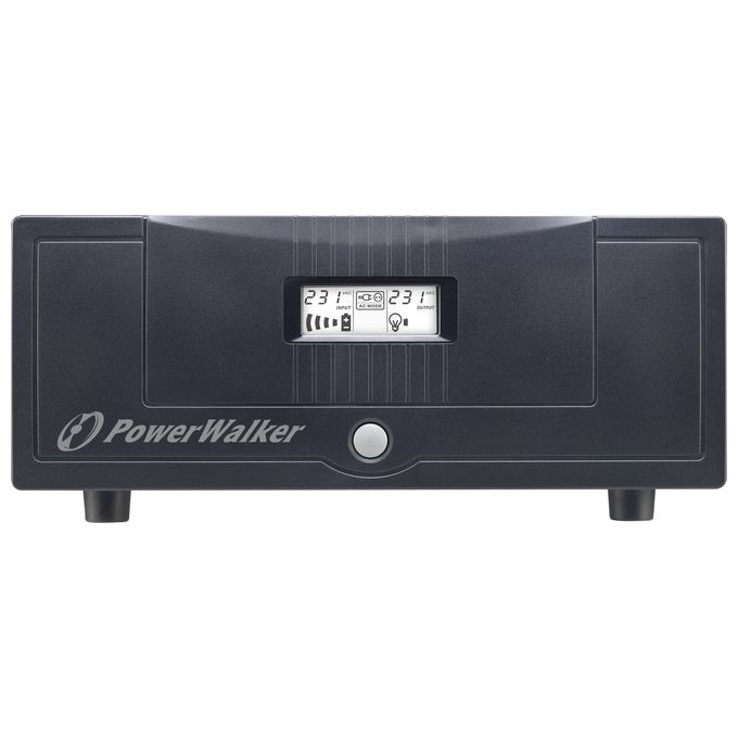 PowerWalker 10120215 Inverter 1200 PSW Inverter 1200VA 840W Onda Sinusoidale Pura 10A 20A colore Nero