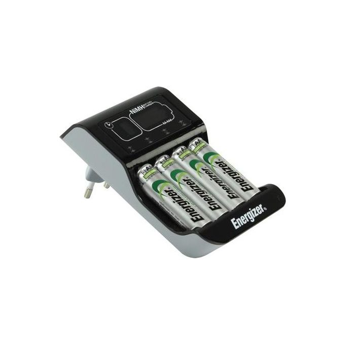 Energizer Recharge Pro 639837 Caricabatterie Intelligente AA AAA LCD Nero