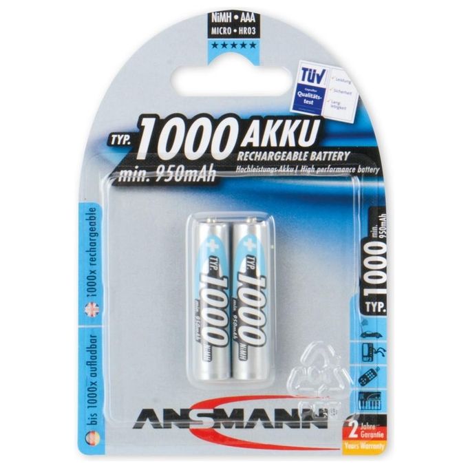 Ansmann maxe nimh aa 950mah box 2x