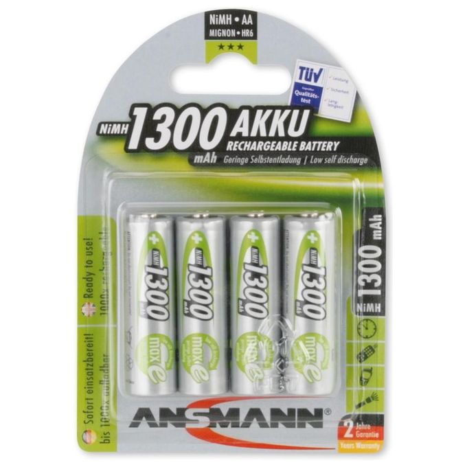 Ansmann maxe nimh aa 1300mah box 4x