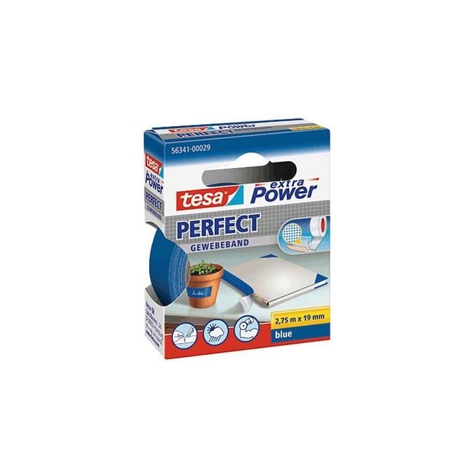 Tesa Nastro Telato 2,75X19 Blu 56341
