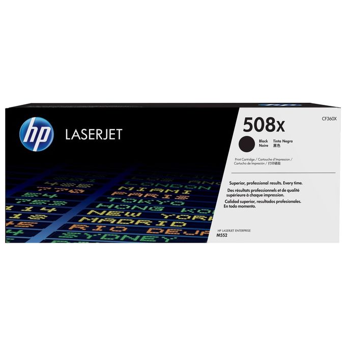 Hp 508x Toner Laserjet Black alta Capacitã
