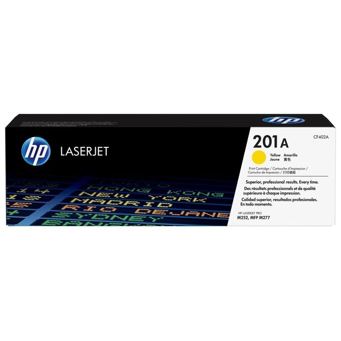 HP 201A Giallo originale LaserJet cartuccia toner ( CF402A ) per Color LaserJet M277dn, M277dw, Color LaserJet Pro M252dn, M252dw, M252n, M277dw, M277n