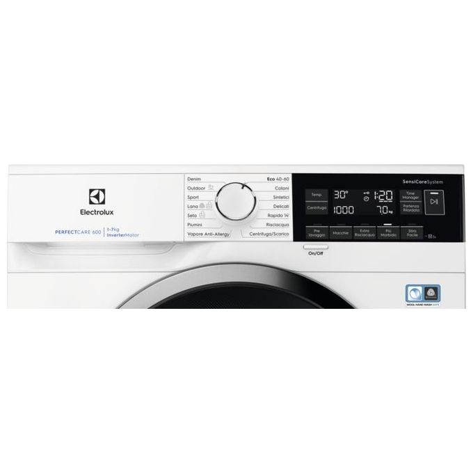 Electrolux EW6S472B Lavatrice 7kg Caricamento Frontale 951 giri-min Bianco