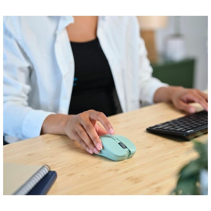 Trust Mydo Mouse Wireless Silenzioso Wireless Verde