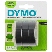 Dymo Cf3nastri Rilievo 9mmx3m Nero