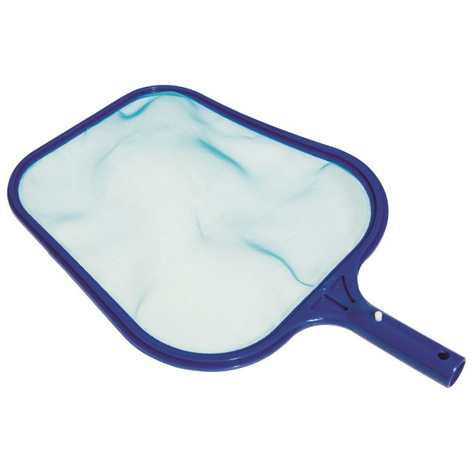 Bestway 58237 Flowclear Deluxe Kit Manutenzione Piscina Skimmer Spazzola Retino Asta 279 cm Tubo 7.5 m colore Blu Bianco