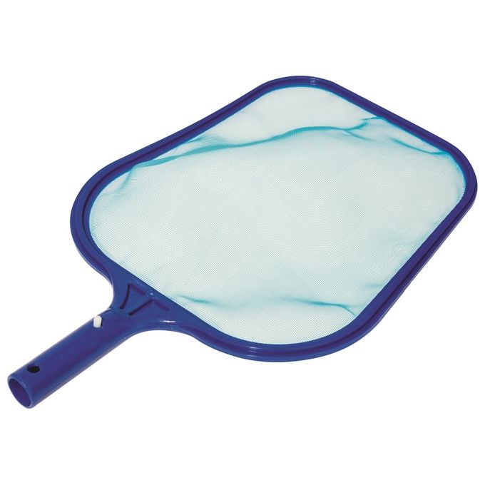 Bestway 58237 Flowclear Deluxe Kit Manutenzione Piscina Skimmer Spazzola Retino Asta 279 cm Tubo 7.5 m colore Blu Bianco