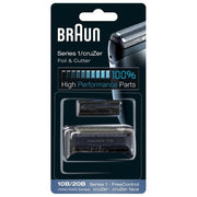 Braun Testina Combi 10b nera per Serie Cruzer 4face-5face-6face-190-170-1775-1715