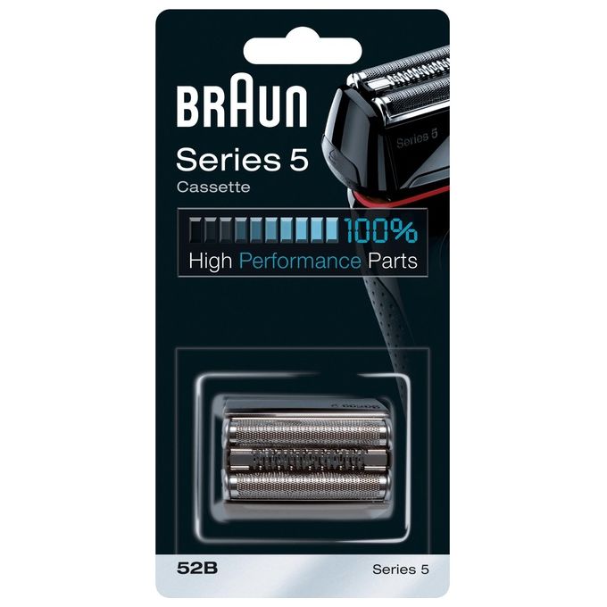Braun assette 52B Lamina e Blocco Coltelli di Ricambio per i Nuovi Rasoi Braun della Serie 5