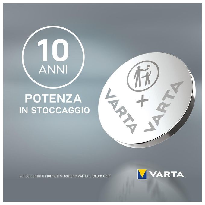 Varta Lithium Coin Cr2032 Batteria a Bottone 3V Blister da 1