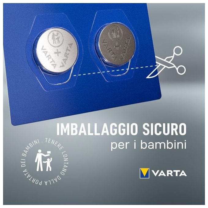 Varta Lithium Coin Cr2032 Batteria a Bottone 3V Blister da 1