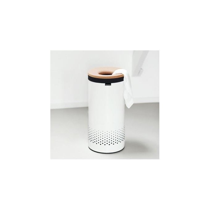 Brabantia Portabiancheria 35 Litri Bianco