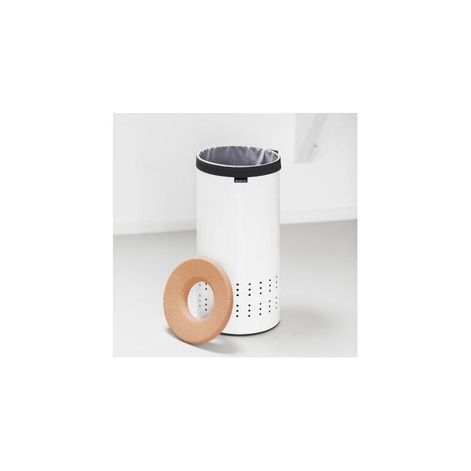 Brabantia Portabiancheria 35 Litri Bianco
