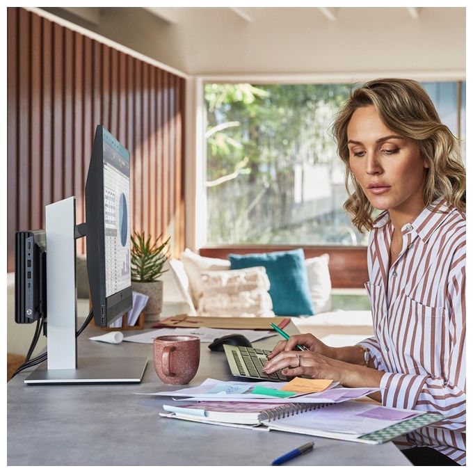 HP 622Y6ETABZ Elite Mini 800 G9 Mini PC Intel Core i7-14700 16 GB DDR5-SDRAM 512 GB SSD Windows 11 Pro colore Nero
