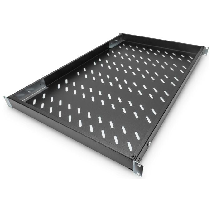 Assmann - Network Digitus Fixed Shelf F-1000mm Cabinet adj 700 mm Depth-black