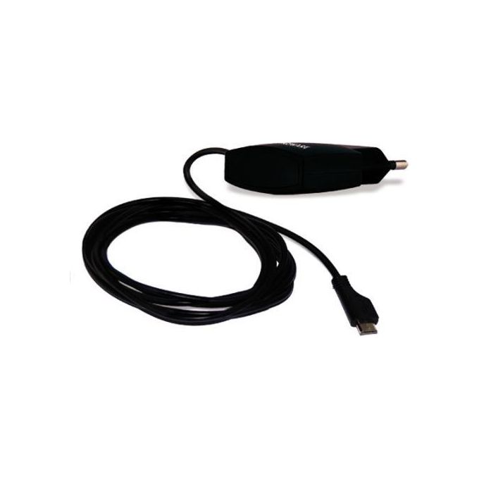 Tecnoware Alimentatore casa per Micro-usb Cavo 120cm In:110-240vac Out:5vdc 2,1a nero