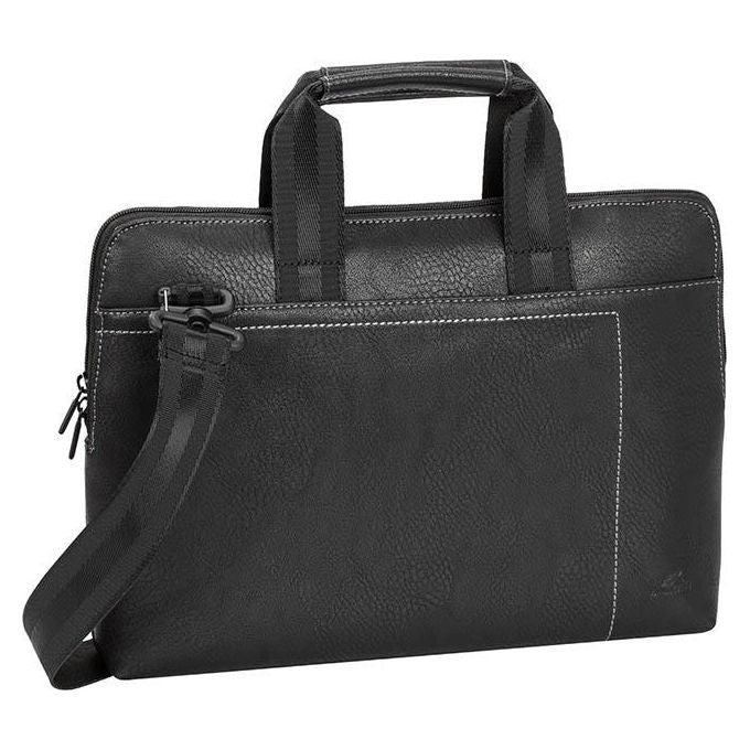 Rivacase RIVA-8920-BLACK-PU Orly Borsa per Laptop Custodia a tasca per MacBook Pro Air 13.3'' in Ecopelle colore Nero