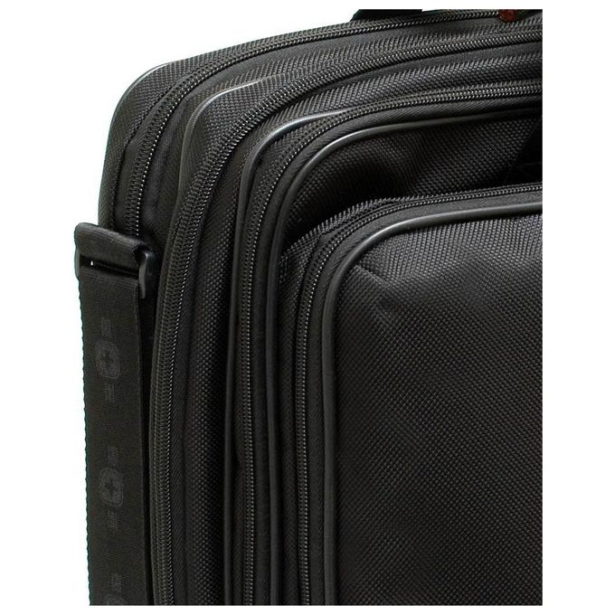 Wenger 600655 Legacy Triple Gusset Valigetta Ventiquattrore per Notebook 17'' Nero