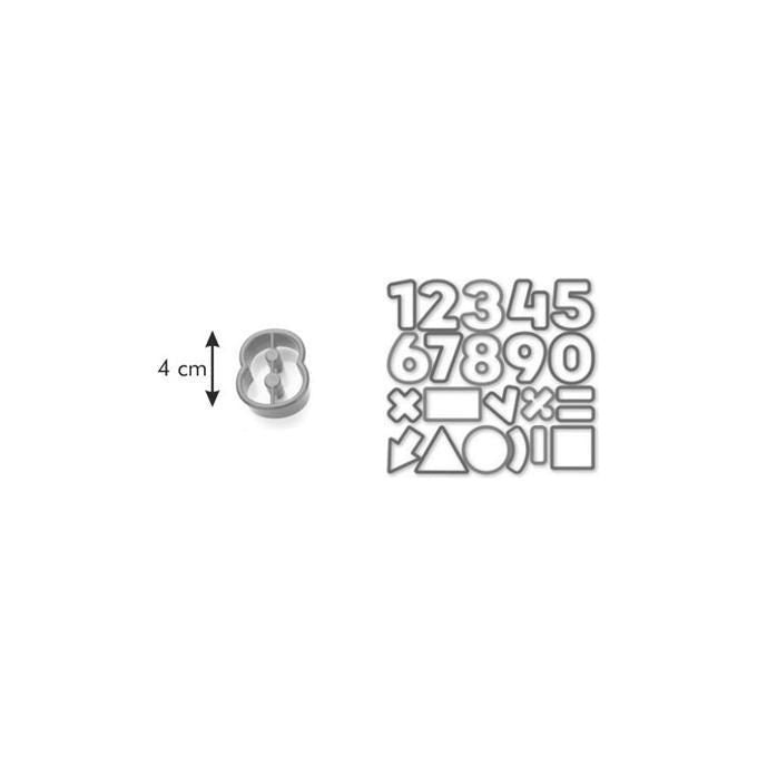 Tescoma Taglia Biscotti Numeri Set 21 Delicia
