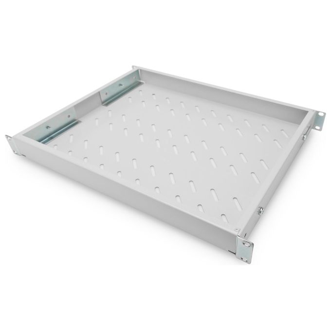 Digitus DN-97644 Ripiano per Armadio Rack 19'' Allungabile 350mm con 4 Agganci Grigio