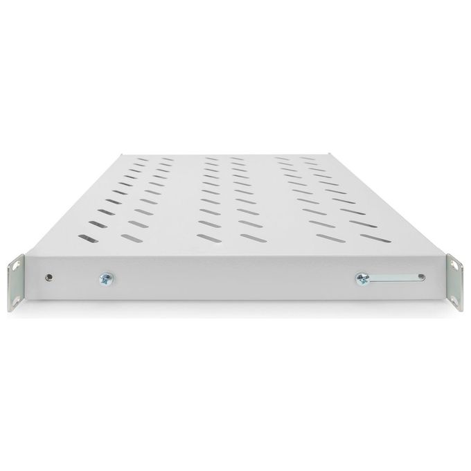 Digitus DN-97644 Ripiano per Armadio Rack 19'' Allungabile 350mm con 4 Agganci Grigio