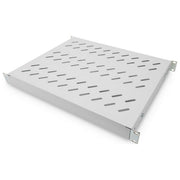 Digitus DN-97644 Ripiano per Armadio Rack 19'' Allungabile 350mm con 4 Agganci Grigio