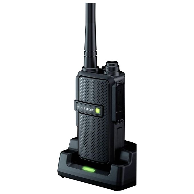 Albrecht 29826 Tectalk Worker 3 Radio PMR Portatile 16 Canali 446 MHz 0.5 W Batteria 2200 mAh colore Nero
