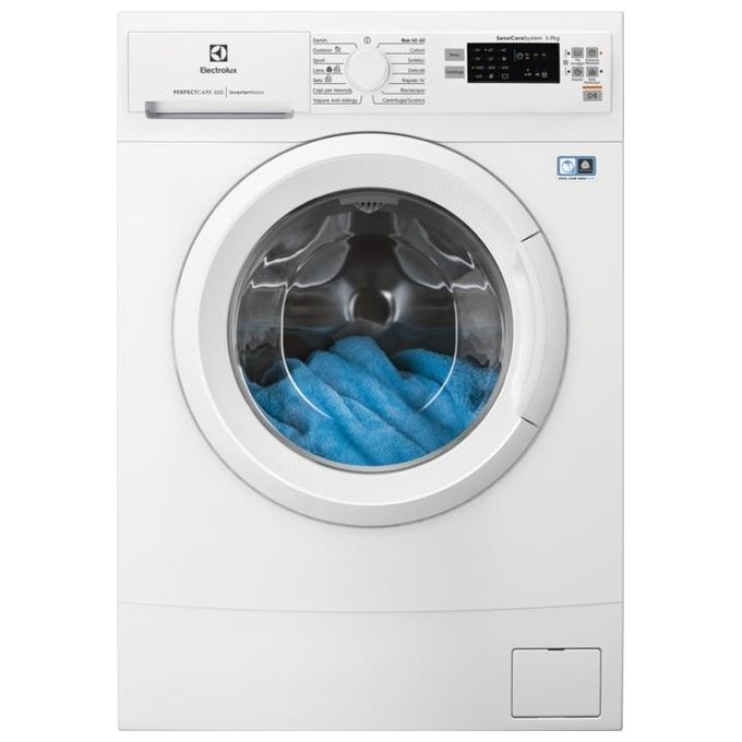 Electrolux Serie 600 EW6S570W - Lavatrice a carica frontale Slim 7 kg, Classe B, Centrifuga 1000 giri-min, Profondita' 45 cm, Bianco