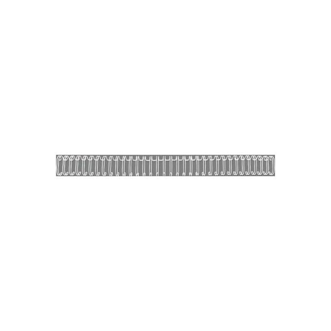Gbc Confezione 10 0 dorsi Metal.a4 9 5mm 34anel bi