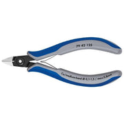 Knipex Tronchese Laterale di Precisione per Elettronica Brunita Rivestiti in Materiale Bicomponente 125mm