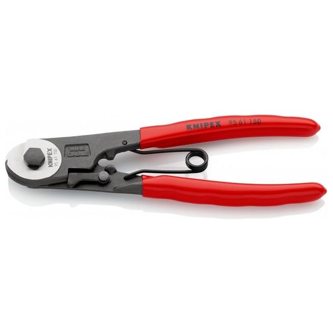 Knipex Cesoia per Tiranti Flessibili Rivestiti in Resina Sintetica 150mm