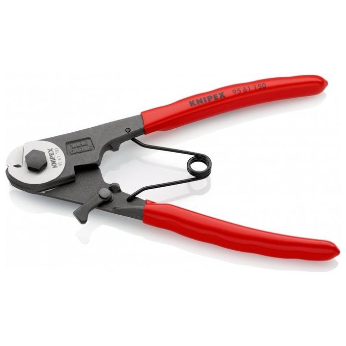 Knipex Cesoia per Tiranti Flessibili Rivestiti in Resina Sintetica 150mm