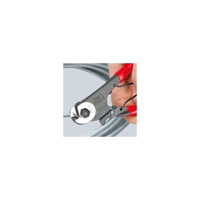 Knipex Cesoia per Tiranti Flessibili Rivestiti in Resina Sintetica 150mm